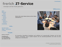 Tablet Screenshot of frerich-it-service.de